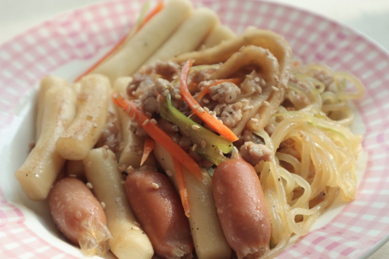 간장떡볶이 황금레시피 아이간식 돼지고기간장떡볶이 만들기