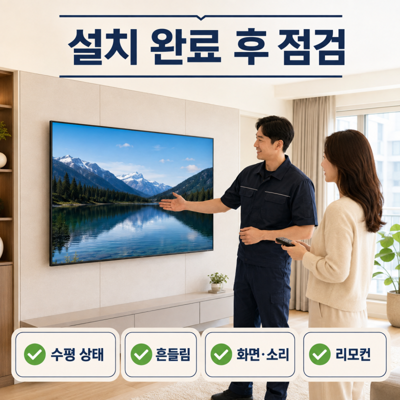 TV 벽걸이와 스탠드 설치 차이, 추가비용 없이 선택하는 방법