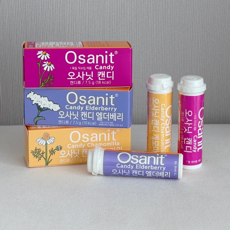 아기 이앓이 오사닛캔디 성분·복용방법｜6개월 아기 이앓이캔디 사용후기