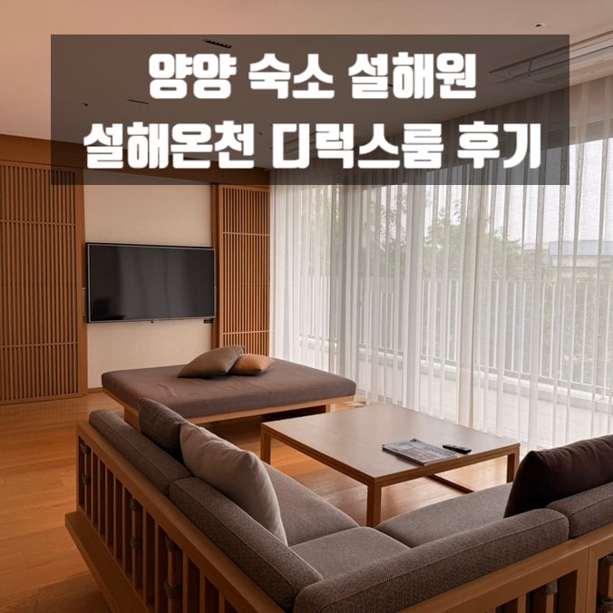 양양 숙소 설해원 설해온천 디럭스룸 50평 X 비회원 가격 TIP