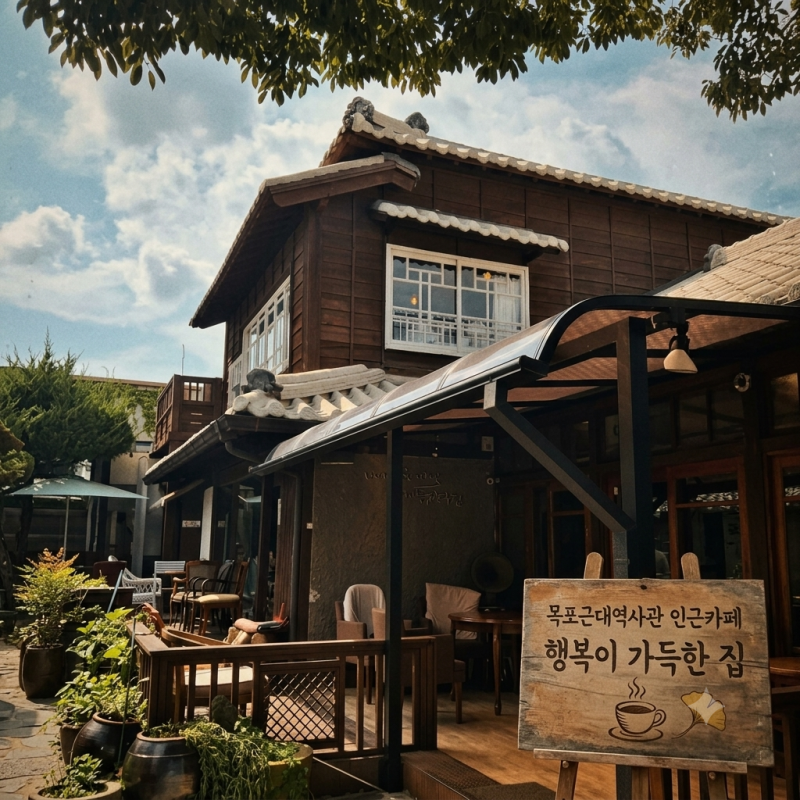 목포 근대역사관 인근 카페 [행복이 가득한 집카페]