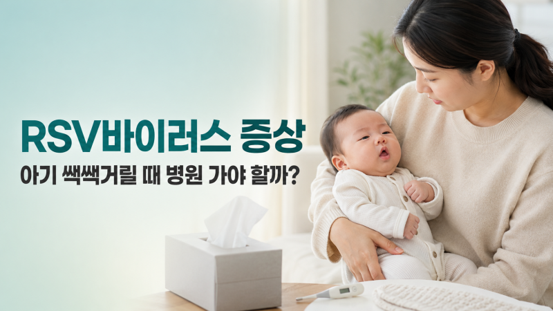 RSV바이러스 증상,예방과 어린이집 등원 시기