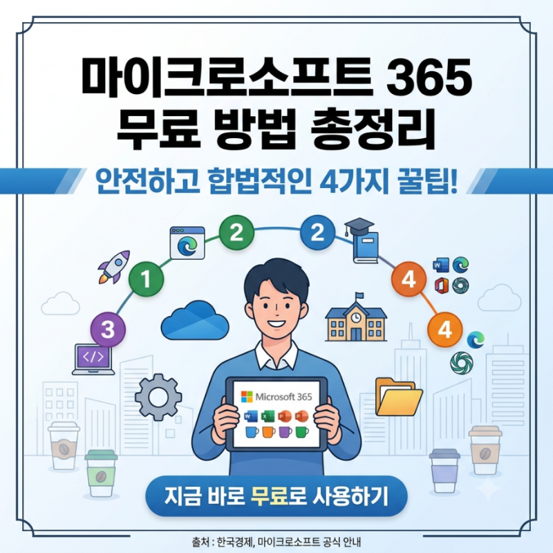 오피스365 무료 사용하기