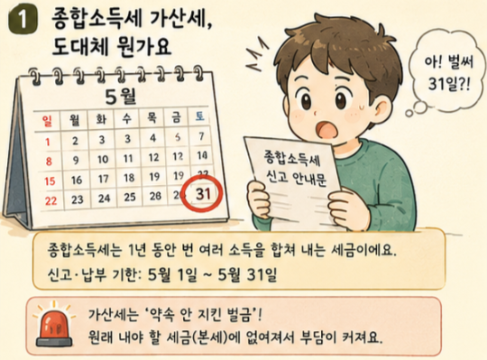 "하루 늦었을 뿐인데" 눈덩이처럼 불어난 종합소득세가산세 정체