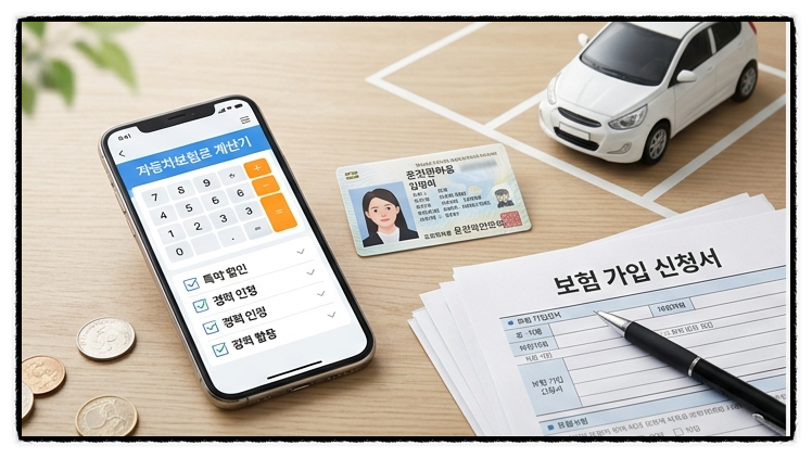[보험료] 면허 땄는데 보험료가 이만큼? 초보운전 첫 자동차보험료 폭탄 피하는 절약 팁