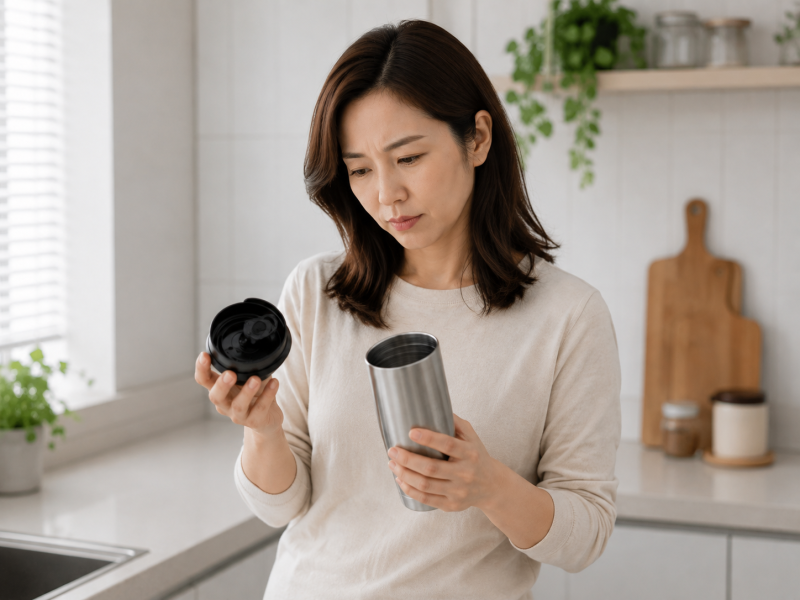 텀블러 세척법 스텐 냄새 베이킹소다로 씻는 방법