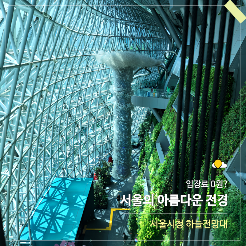 서울시청 하늘전망대 운영시간·위치 안내, 덕수궁 보이는 서울 무료 전망대