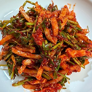대구 푸른회식당 반고개무침회 오징어무침회 택배 후기 / 사이드 납작만두와 쫄면까지!