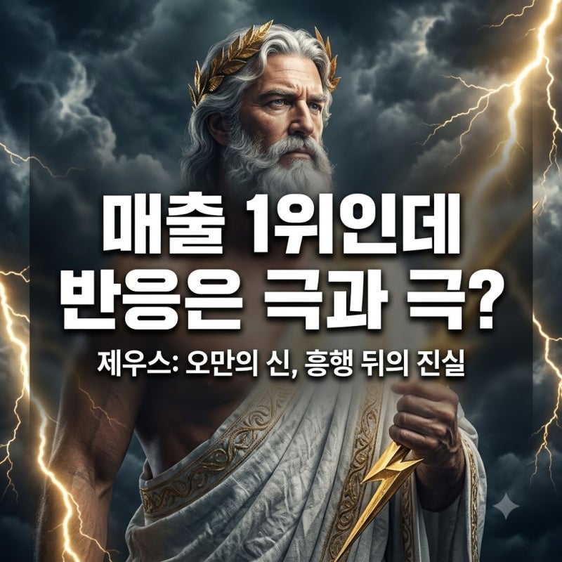매출 1위 찍었는데 유저 반응은 극과 극? 제우스: 오만의 신 흥행 뒤에 숨은 이유