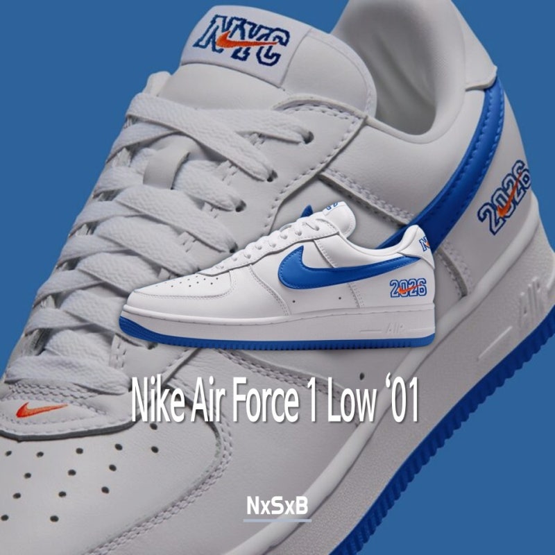 나이키 에어 포스 1 로우 '01 발매 정보 / Nike Air Force 1 Low ‘01 “NYC” / 운동화 /