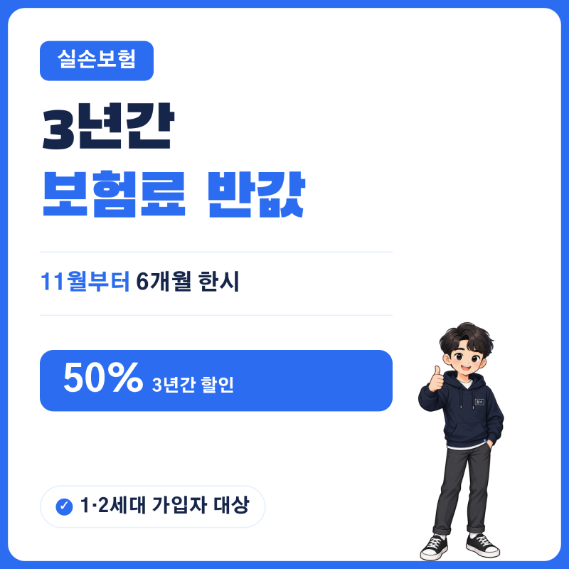 실손 5세대 계약전환 할인, 지금 갈아타면 어떻게 되나? 11월 시행 총정리 - 3년간 50% 할인·6개....