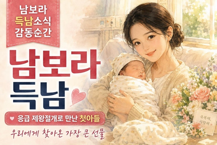 <b>남보라</b> 득남 소식 총정리, 자연주의 출산 준비에서 응급 <b>제왕절개</b>까....