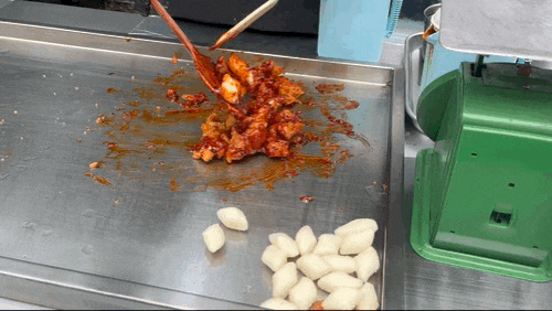 자양시장 닭강정 맛집 김씨치킨 자양시장점