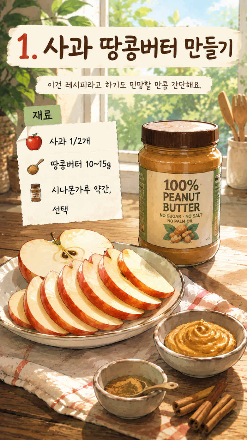 [환상레시피]‘땅콩버터 다이어트?레시피!!!!