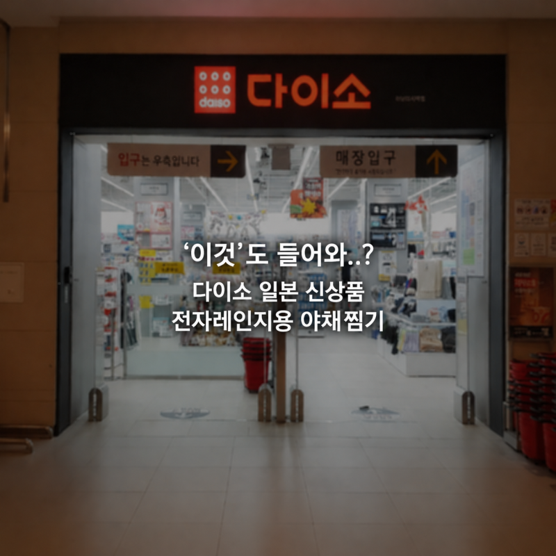 '이것'도 들어와..? 다이소 일본 신상 전자레인지용 야채찜기