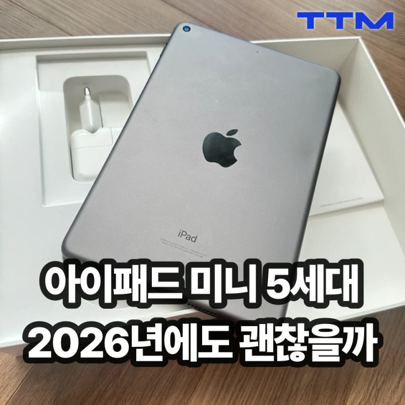 작은 아이패드가 필요한 이유, 아이패드 미니 5세대는 2026년에도 괜찮을까?