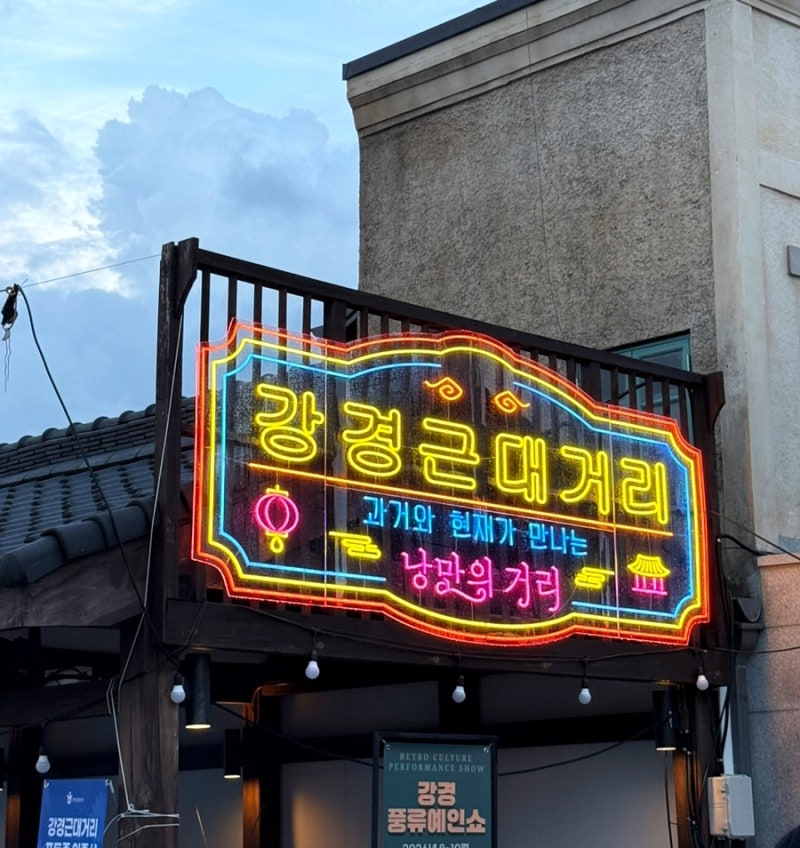 가을 축제 강경 국가유산 야행 방문 후기 논산시티투어버스