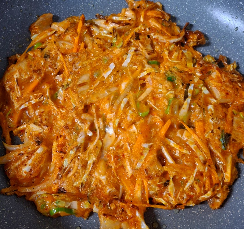 김치 부침개 레시피