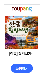 안동 가을 단풍 당일치기 버스여행 총정리 - 부산출발 월영 가람열차 와룡 빛터널 1일3식 포....