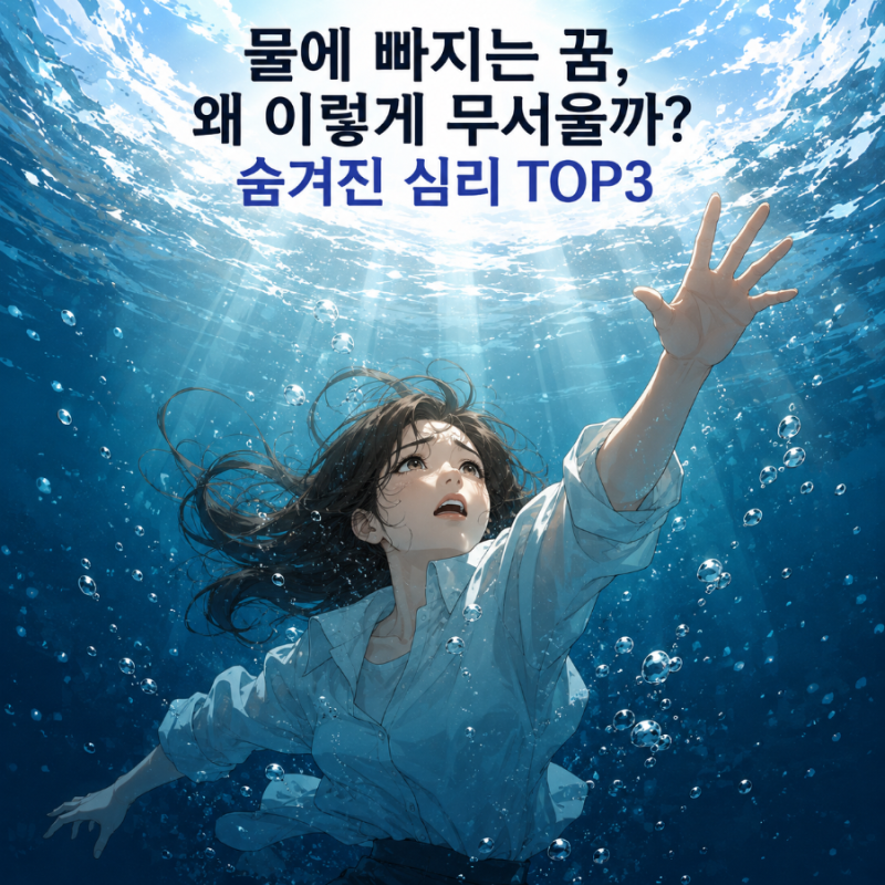 계곡, 바다, 수영장.. 물에 빠지는 꿈, 왜 이렇게 무서울까? 숨겨진 심리 TOP3 (심리학이 알려준....