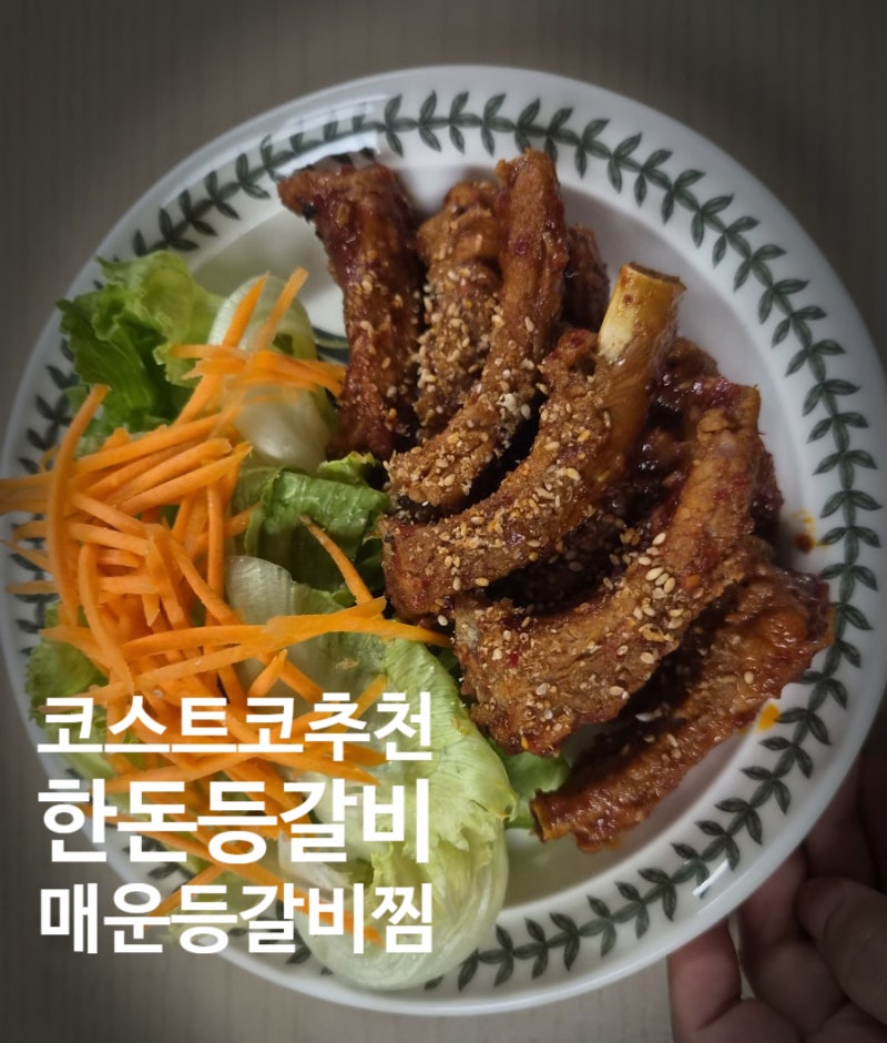 코스트코 추천상품 등갈비로 매운등갈비찜