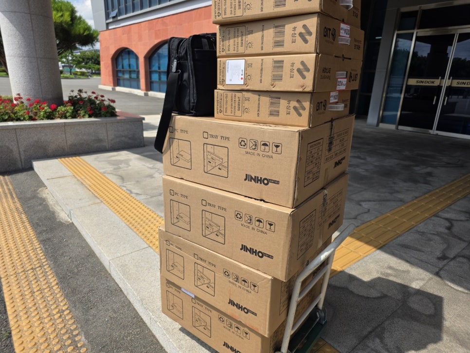산업용 PC 랙마운트 컴퓨터 Rackmount 모니터 공업용 대구 경북 서버 구축 설치 후기 현장 사진 9