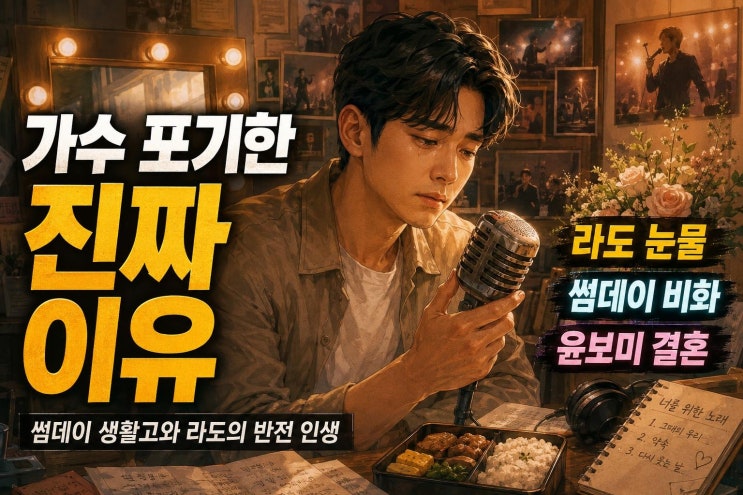 <b>라도 썸데이</b> 생활고 고백부터 윤보미 결혼까지, 히트 작곡가가 된 ....