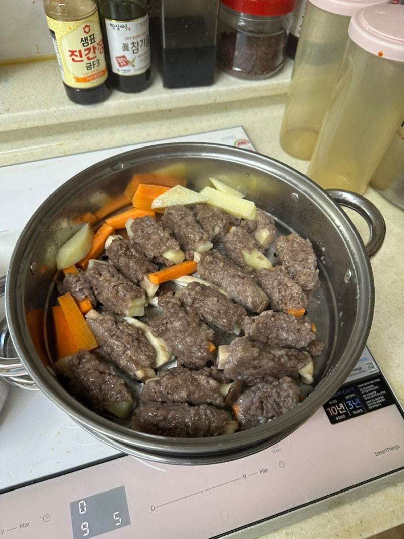 아기 무염 떡갈비 레시피_14개월 완밥