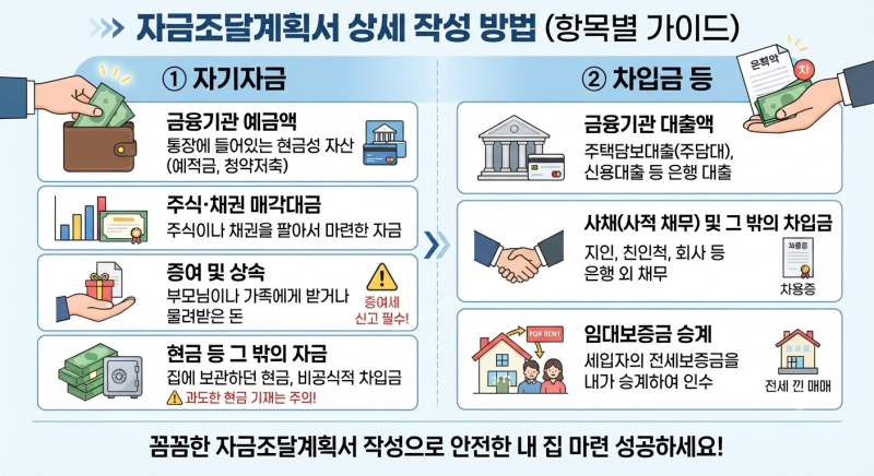 [부동산 가이드] 자금조달계획서 작성 기준부터 상세 작성 방법까지 총정리