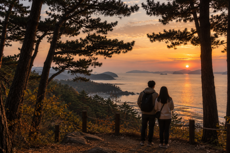 변산자연휴양림 숙박 여행, 바다 보이는 숲속의집·솔바람숲길·부안 먹거리