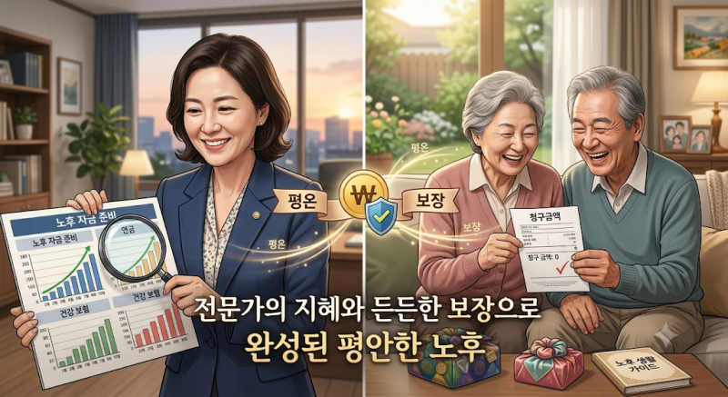 아플 때 더 든든한 짝꿍: 내 연금이 2배가 되는 마법, 메트라이프 더블케어연금형