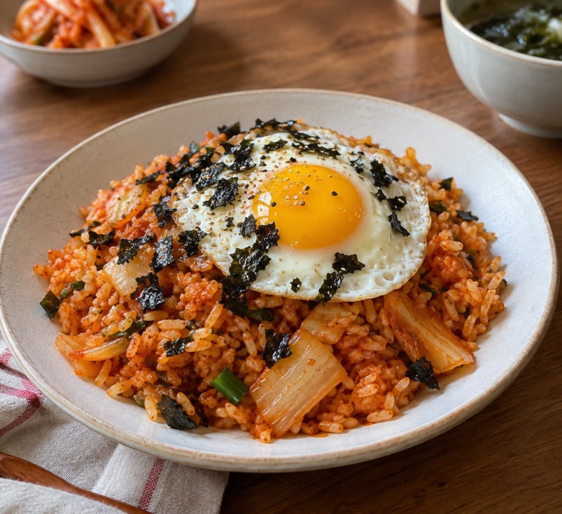 스팸김치볶음밥 레시피와 김치볶음밥 황금레시피 고슬하게 볶기