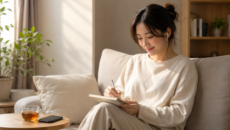 이보람 노래를 들으며, 마음에 남는 한 소절 기록하기