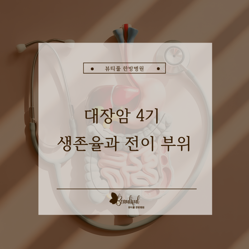 대장암 4기 생존율 간 · 폐 · 복막전이 증상과 치료