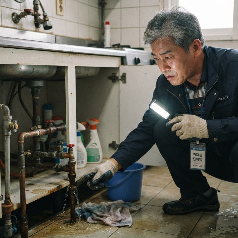 수도배관공사 아파트 녹물, 근본적인 해결방법은?