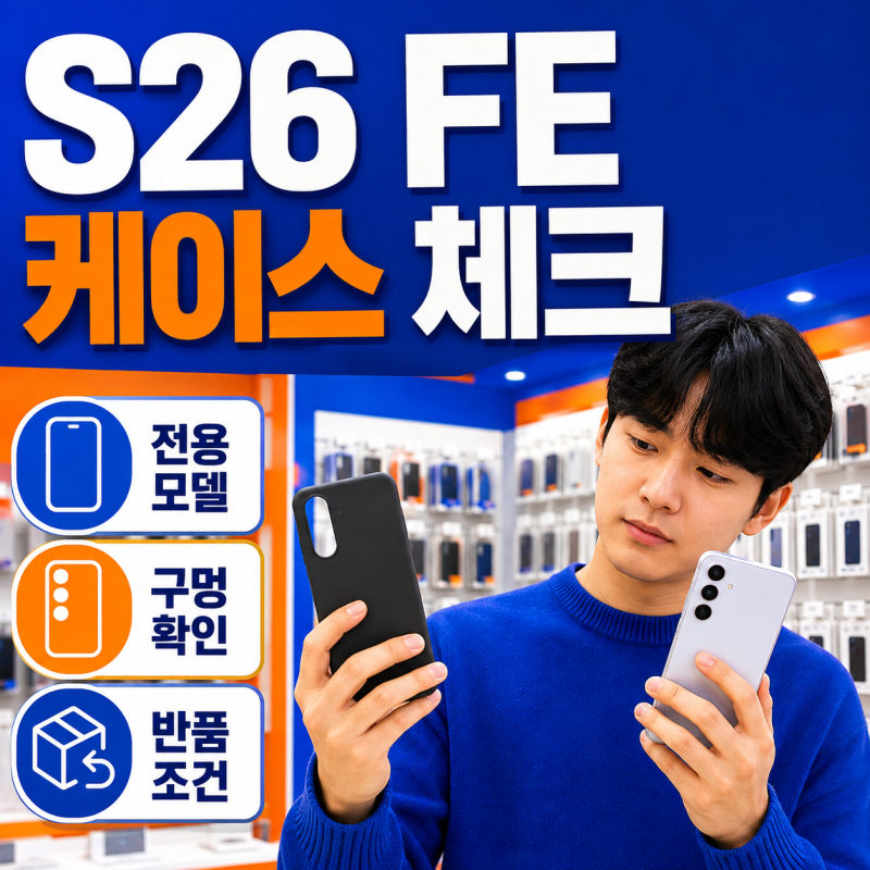 s26fe 케이스 먼저 사도 될까, 호환성 7가지 확인법