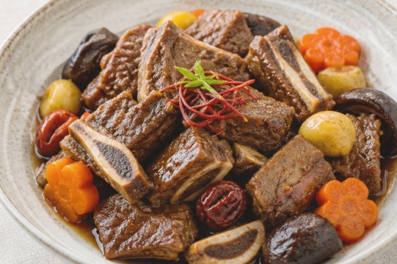 소갈비찜 질겼다면? 2kg 부드럽고 실패 없는 추석 소갈비찜 레시피