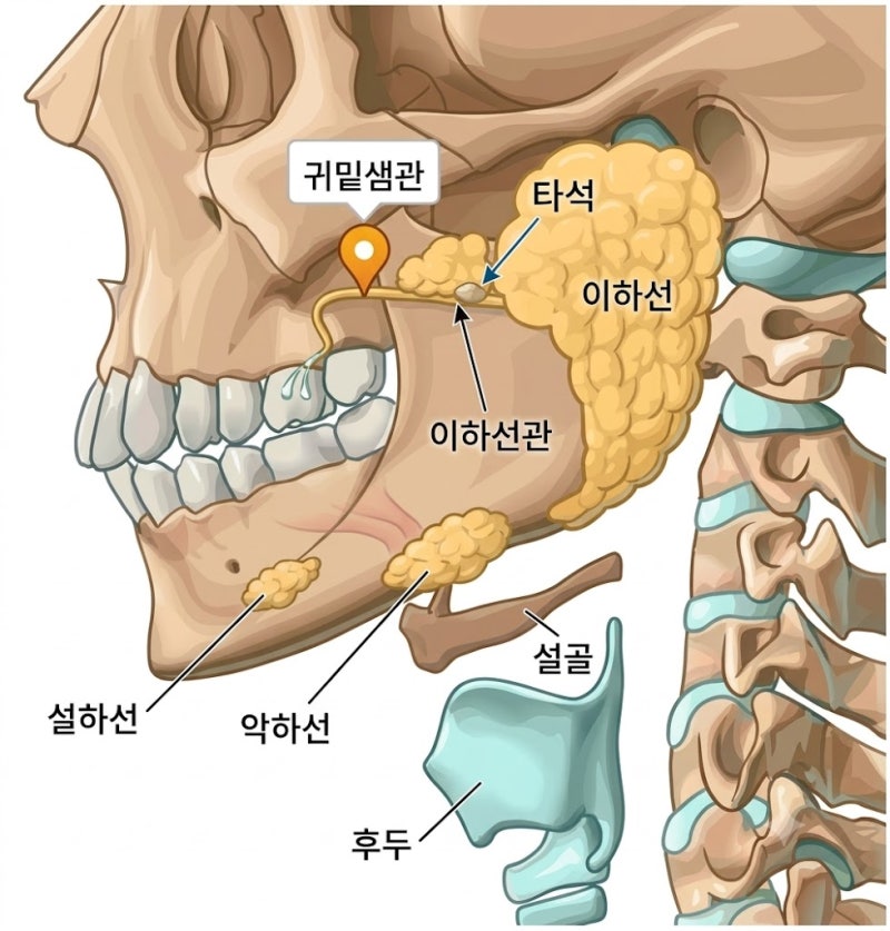 귀밑 통증 원인과 치료방법