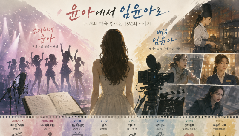 소녀시대 윤아에서 '배우 임윤아'로, 시청률 31.6%부터 넷플릭스 세계 3위까지