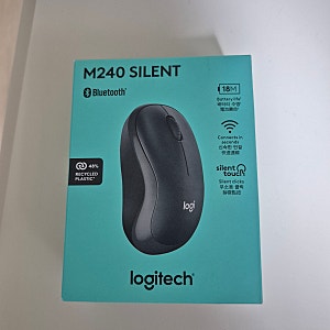 [내돈내산] 로지텍 무소음 블루투스 무선 마우스 / 로지텍 M240 SILENT / 찐 사용 후기