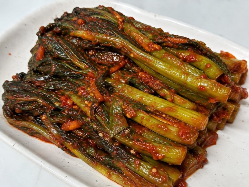 알싸한 감칠맛에 밥 한 공기 뚝딱! 갓김치 황금레시피