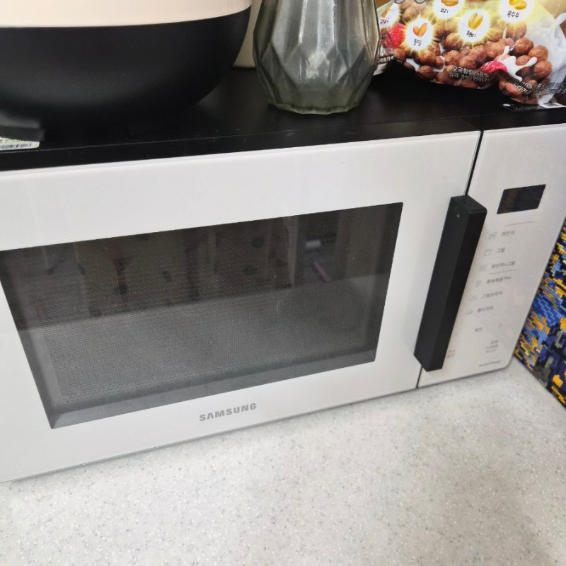 삼성 전자레인지 이모델 직접 써보니 확실히 좋네요
