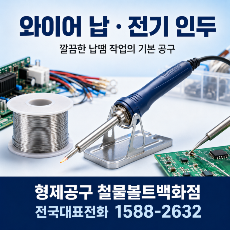 와이어 납 ·전기인두기 사용방법 ㆍ 깔끔한 납땜 작업의 기본 공구 ·소비자 이해 ·용도 ·공....