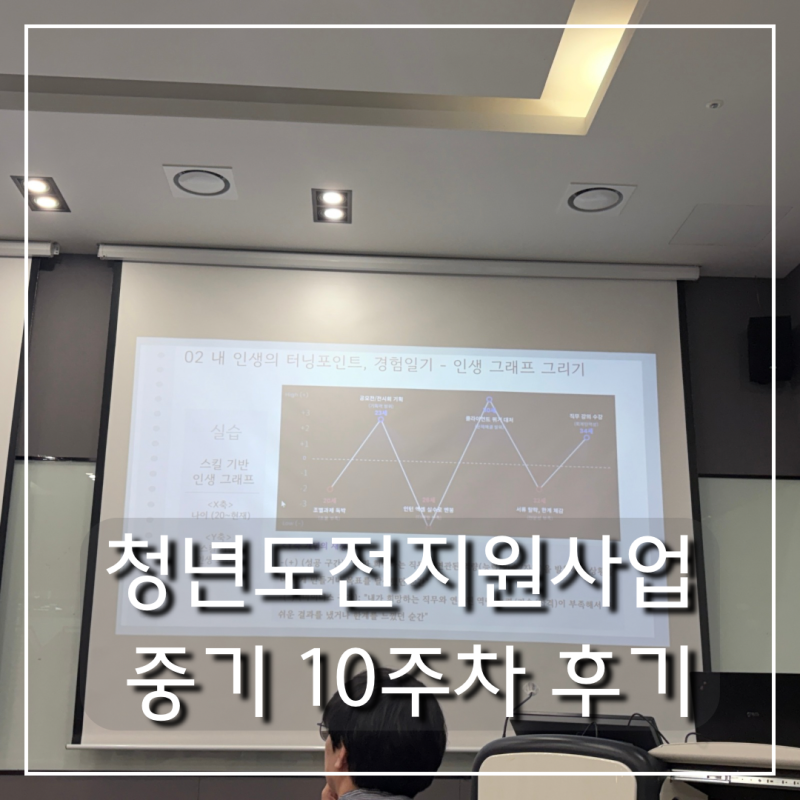 청년도전지원사업 10주차 후기 | 국민취업지원제도 서울 단기 중기 장기