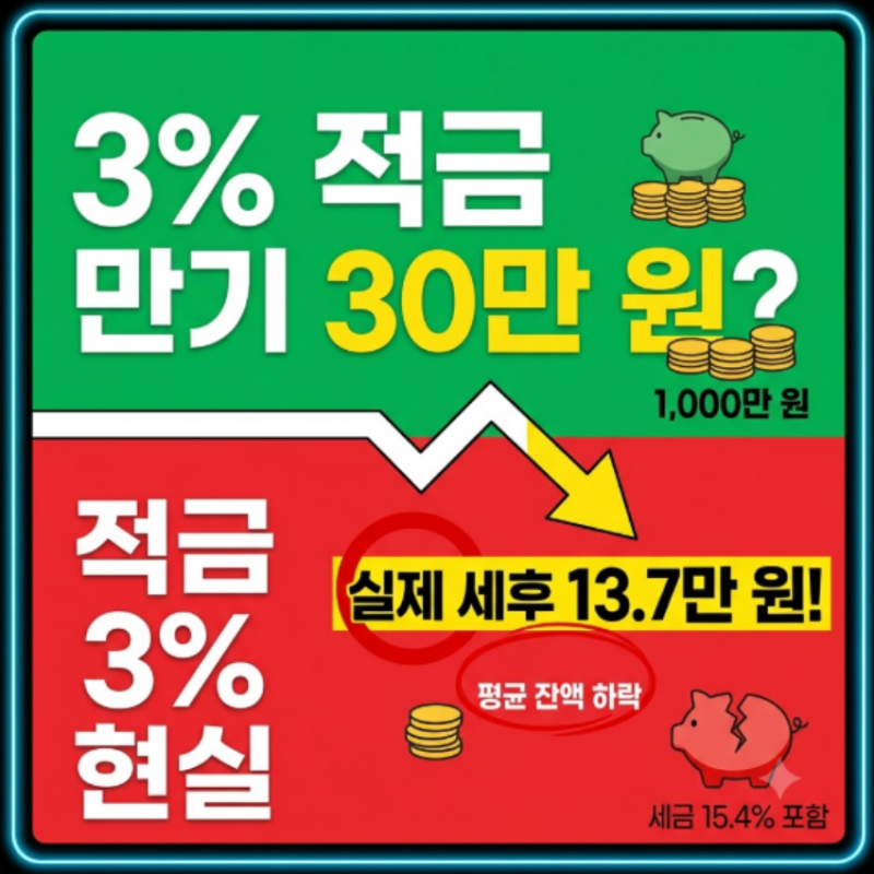 장기적금 이자계산 착각하기 쉬운 진실, 예금이자 차이와 실제 수령액은?