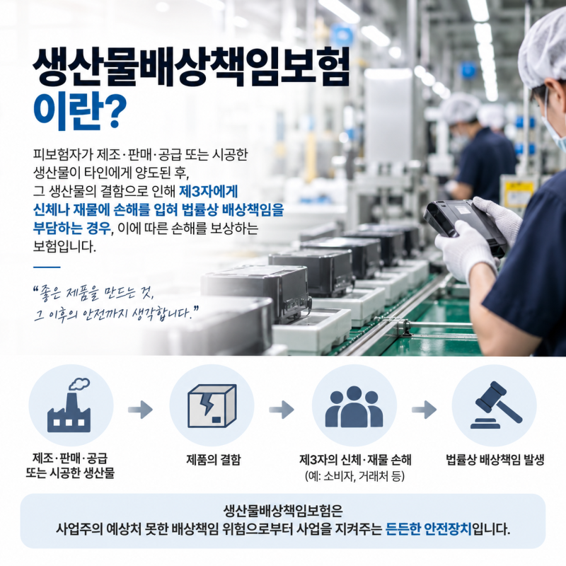 생산물배상책임보험, 왜 필요할까? - 제조업자 보험, 판매업자 보험가입