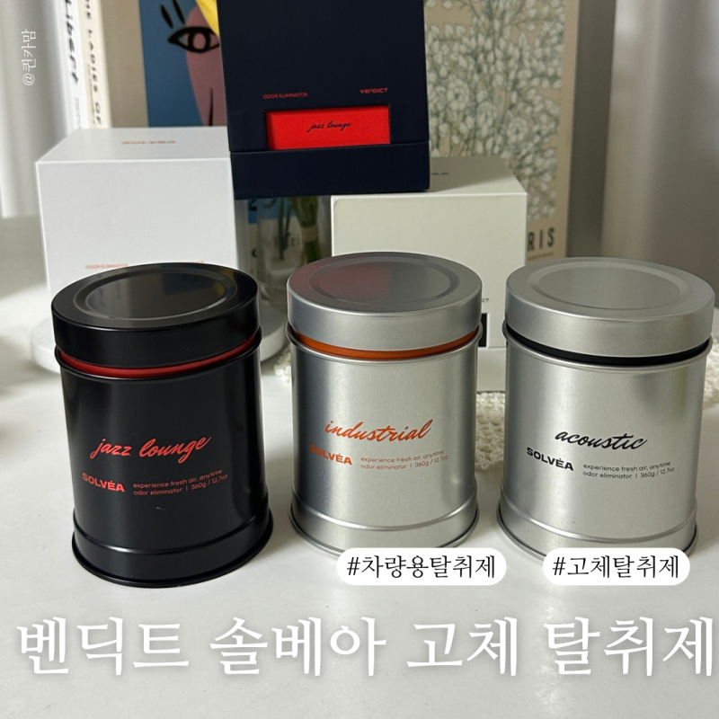 차량용 탈취제 추천 벤딕트 솔베아 고체 탈취제 솔직 후기