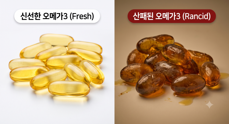 오메가3 부작용과 산패 위험성｜꼭 알아야 할 섭취 주의사항