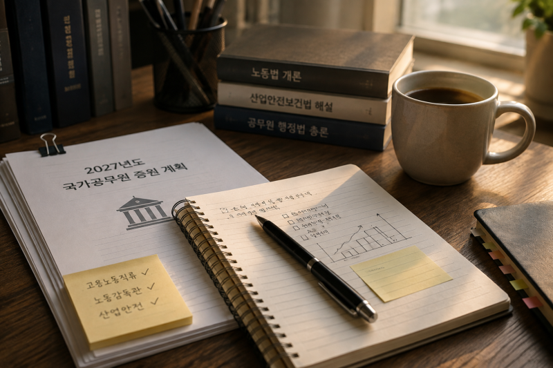 공시생 주목! 2027 국가공무원 노동감독관 700명 충원 (고용노동직·방재안전직 채용 전망 및 ....