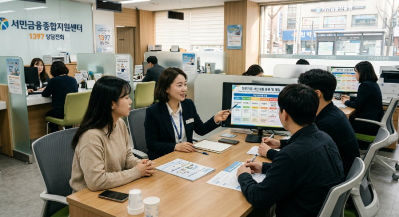 정부지원 서민대출 종류 총정리: 대상자별 자격조건 및 금리 비교